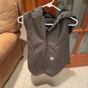 Men’s Carhartt Vest with Hood